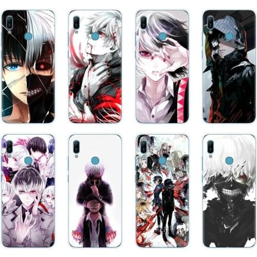 Silicon phone cover case for huawei Y5 Y6 Y7 Y9 PRO PRIME 2019 honor 8s 8a 20 LITE PRO 10i view 20 V20 coque Tokyo Ghoul anime