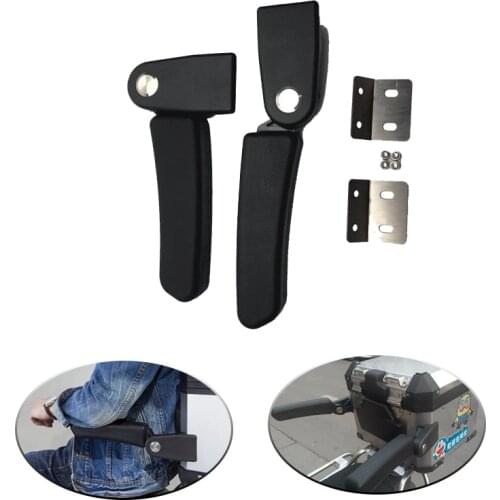 For Suzuki V-Strom For BMW R 1200 R1250 GS F850GS Motorcycle Folding Tail Box Handrail Rear Passenger Armrest Drilling Required