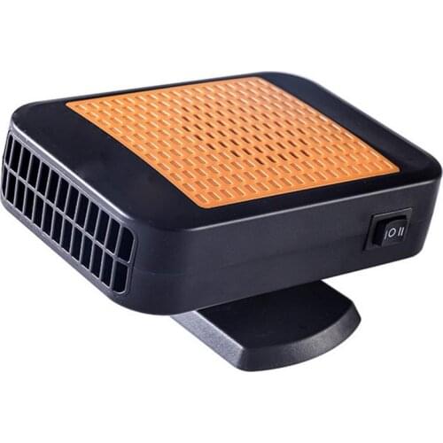 Air Cooler Universal Low Noise Heating Fan Defroster Remover Portable Car Heater Fan 12/24V Portable Electric Car Heater