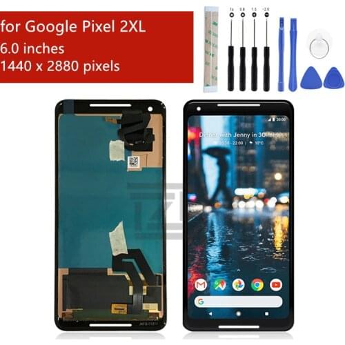 For Google Pixel 2XL LCD Display Touch Screen Digitizer Assembly for Google Pixel 2XL screen Replacement Repair Parts