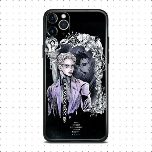 Yoshikage kira mirror jojo anime For iPhone se 6 6s 7 8 plus x xr xs 11 pro max soft silicone phone case cover shell