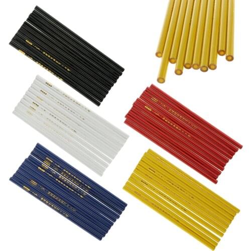 10 Pieces Erasable Fabric Marking Pencil Tailors Chalk for Sewing