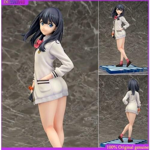 100% Original genuine SSSS.GRIDMAN Takarada Rikka 21cm PVC Action Figure Anime Figure Model Toys Figure Collection Doll Gift