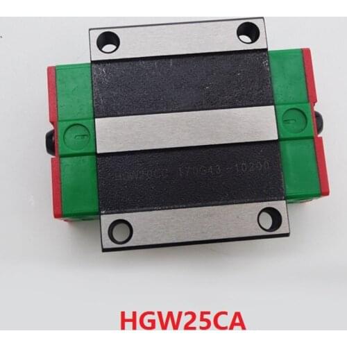 4pcs/lot HGW25CA ( HGW25CC ) Slider Block Flange Carriage Block for CNC DIY Parts Made In China