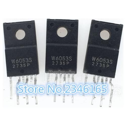 5PCS STR-W6053N TO220 STR-W6053 STRW6053N STR-W6053S TO220F-6 STRW6053S STRW6053 W6053N W6053S