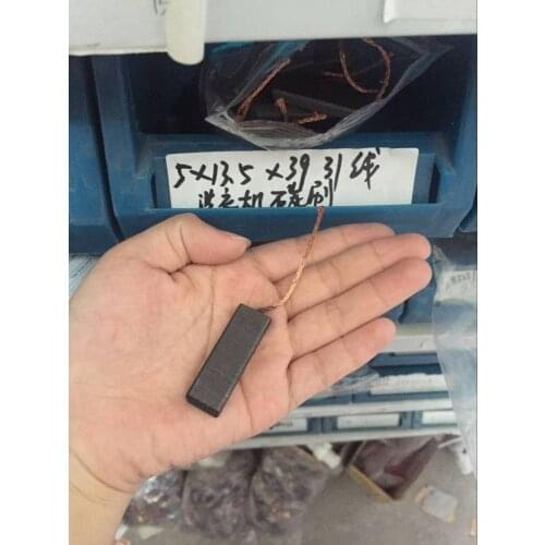 5 x 13.5 x 39mm Carbon Brush for Generic Washing Machine Electric Motor