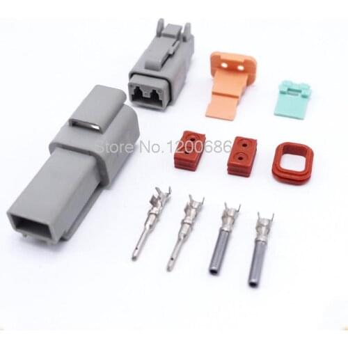 60 sets 6 models Deutsch DT06/DT04 2/3/4/6/8/12 Pin Engine/Gearbox waterproof electrical connector