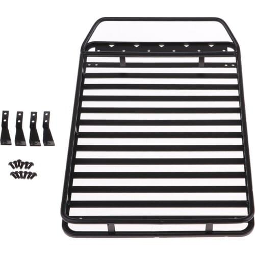 RC 1:10 Roof Luggage Rack for D90 Axial scx10 RC JEEP - 23.8x15.2x3.9cm