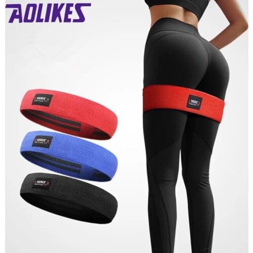 Hip-neck Elastic Band Fitness Pull Yoga Stovepipe Hips Ladies Squat Strength Training Squat Resistance Ring Practicing Hips