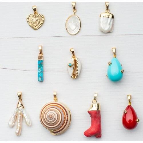 Supplies Fashion Enamel Charm Pendant For Jewelry Making Luxurious hip hop punk fashion DIY jewelry making necklace bracelet