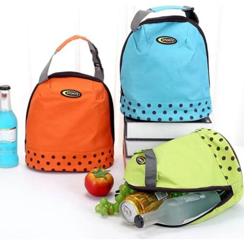 Hot New Lunch Bag Picnic Box Waterproof Oxford cloth Cooler Thermal Food Drinks Hand Bag Lunchbox For Adults Kids 2021