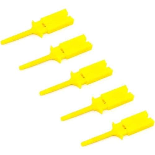 Yellow Logic Analyzer Test Hook - Pack of 5