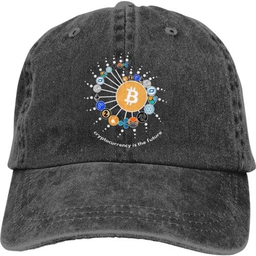 Summer Cap Sun Visor Best Cryptocurrency Hip Hop Caps Blockchain Crypto Miners Cowboy Hat Peaked Hats