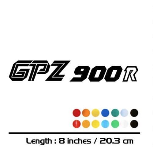 Motorcycle decals sign bike Fuel tank Wheels Fairing notebook baggage helmet reflective MOTO car sticker For KAWASAKI GPZ900R
