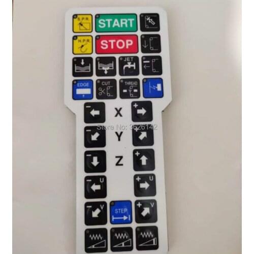 500059797 135013399 Keyboard panel Operation Control panel Button film Hand control box film for charmilles CUT CA20 CA30