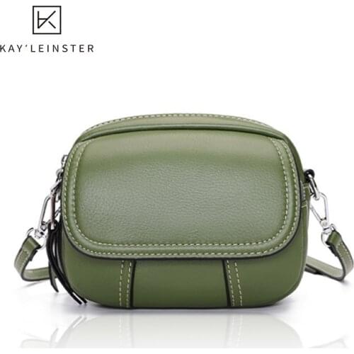 New Genuine Leather Women Bag Crossbody Shoulder Bags Designer Female For Women 2020 High Quality Small Round Bag Sac A Main