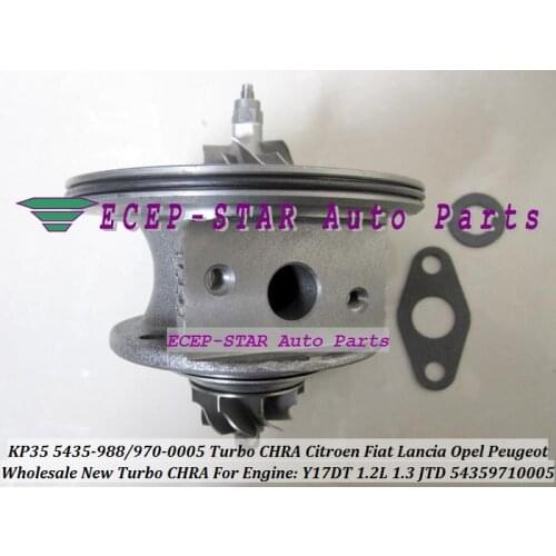 Turbo Turbocharger CHRA cartridge KP35 54359700005 54359880005 For FIAT Dobl Panda Punto For OPEL Corsa 1.3L Multijet Y17DT 1.2L