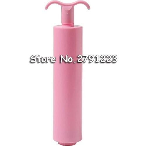 1pc Vacuum Compressed Bags Hand Pump Color Random Manual Compression Bags Air Pump Home Organizing Supply Home Storage Pump