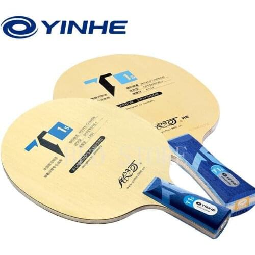 YINHE T-1S / T1S Table Tennis Blade (Hinoki Carbon SCHLAGER Structure) Original YINHE T1 Racket Galaxy Ping Pong Bat / Paddle