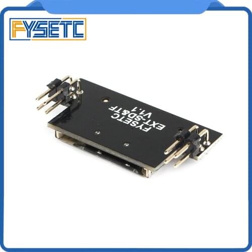 2pcs 3D Printer Parts SD Expansion Module External Card Reader Mini12864 Connector Adapter SD Reader For Mini 12864 LCD Display