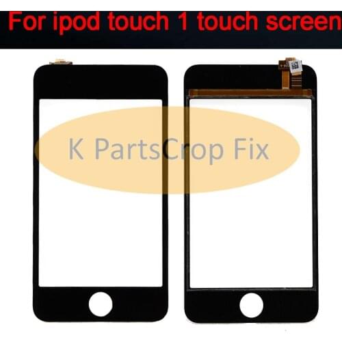 3.5'' NEW Original Front Glass Touch Screen Digitizer Replacement for iPod Touch 1 1st Black and White free shipping+tools