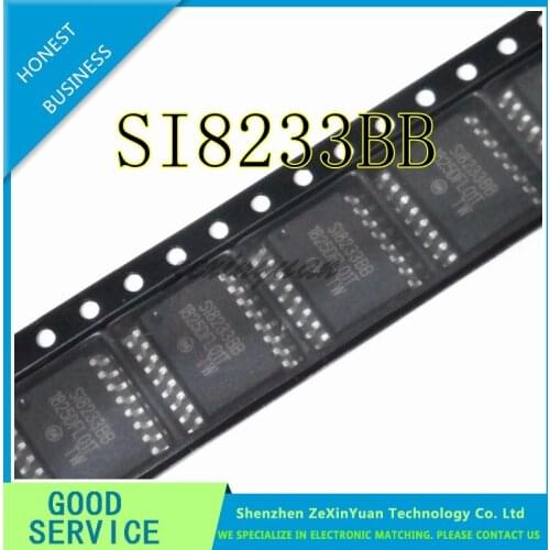 5PCS/LOT SI8233BB SI8233B SI8233 8233BB SOP16 DRIVER CHIP