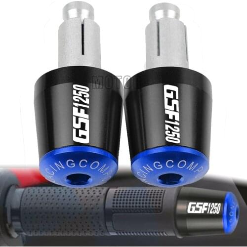 For Suzuki GSF1250 BANDIT 2007-2018 2017 2016 2015 2014 GSF 1250 Bandit CNC Motorcycle Handlebar Grips Handle Bar Cap End Plugs