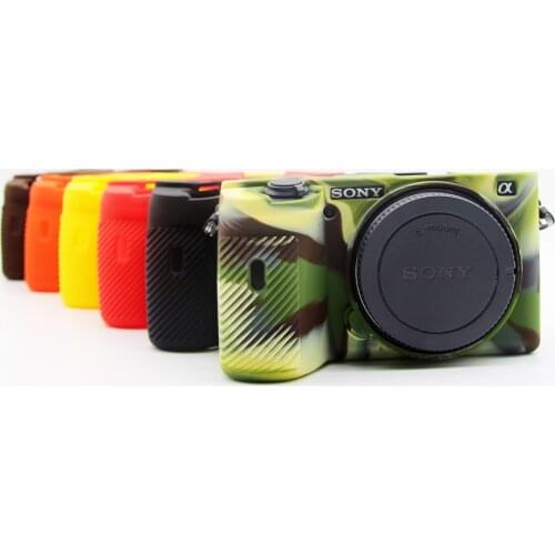 Camera Bag For Sony A6600 Soft Protector Rubber Silicone Cover Case Protective Accessories Armor Skin Body