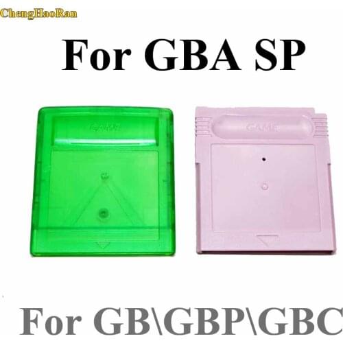 ChengHaoRan 1pc Grey Clear Green Game Card Housing Case for GB GBC GBA SP Game Cartridge Case Housing Box