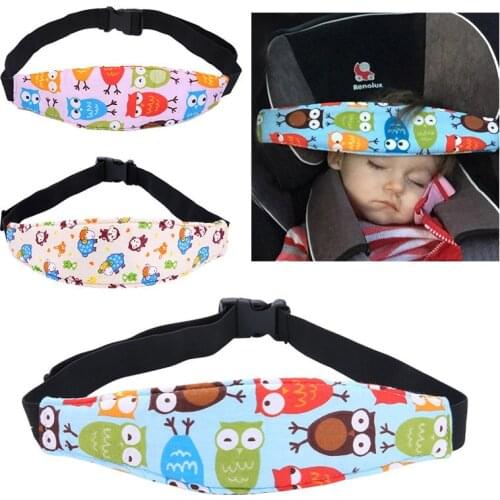 Infant Baby Car Seat Head Support Children Belt Adjustable Fastening Belt Boy Girl Playpens Sleep Positioner Baby Saftey Pillows