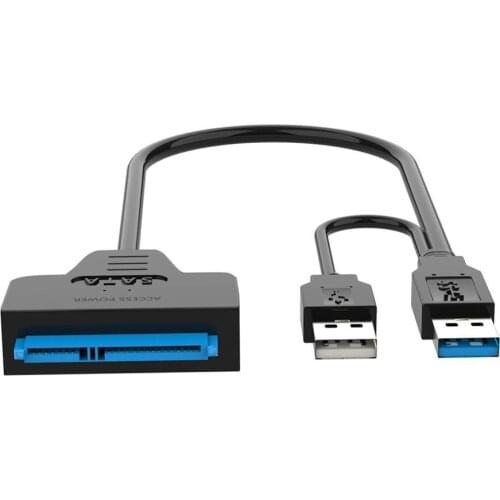 USB3.0 to SATA Data Cable 22pin SSD HDD Cable Solid State Disc Hard Disk Power Cable 5Gps SATAIII USB Cable