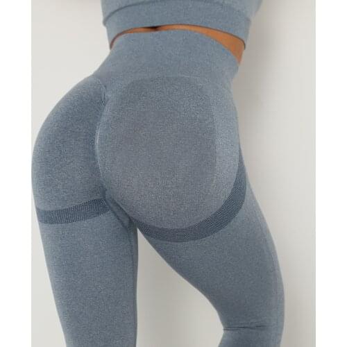 Seamless Leggings Push Up Pants Butt Lifting Workout Leggings For Women High Waist Sports Pants Workout Fitness Sweatpants