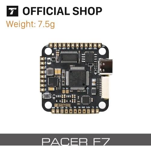 T-motor Pacer F7 Single Sided Flight Controller FC for FPV RC Racing Drone