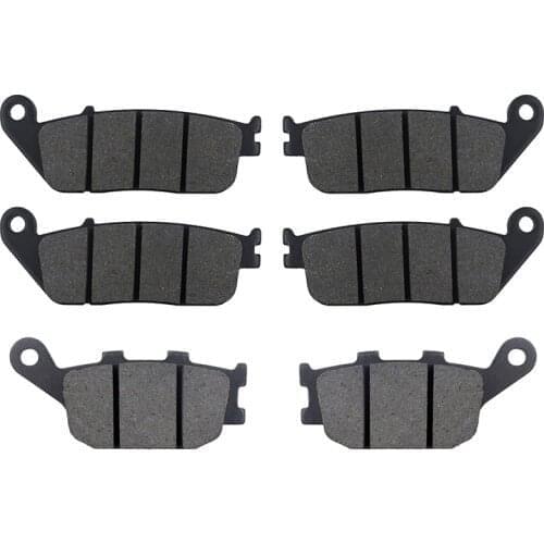 Motorcycle Front and Rear Brake Pads for HONDA 599 CBR600 CBR 600 F3 CB600F Hornet CB 600F CBF 600 CBF600 CB750 CBF 1000 CBF1000