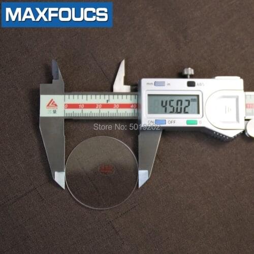 Flat thick1.5,2.5mm Diameter 40-45.5mm Sapphire Glass Watch parts Table mirror Round Transparent Crystal Glass For Watch Repair