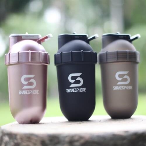 ShakeSphere Tumbler Protein Shaker Bottle Origin Water Bottle Sport Shaker for Protein Powder Mixing Fitness Gym Bottle 700ml