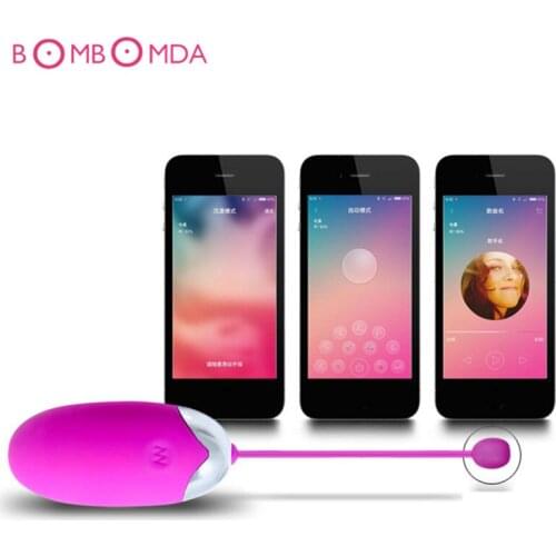 USB Rechargable Wireless Remote Control App Jump Egg Vibrators Silicone Vibrating Dildo Vibrator Sex Toys for couples