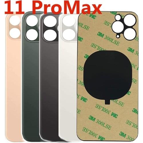 6.5 inch11 Pro Max Back Glass Replacement for iPhone 11Pro Max Back Cover Glasswith 3m Tape Sticker