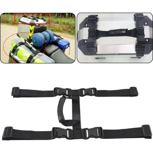 Universal Motorcycle Side Box Rear Box Rope Handle Accessories Black Fit For BMW R1200GS LC ADV Adventure F700GS F800GS