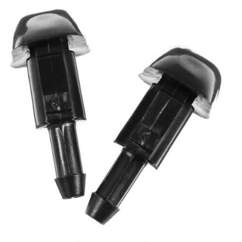 2Pcs set Washer Jet Nozzle Fluid Spray Front Windshield High reliability High quality