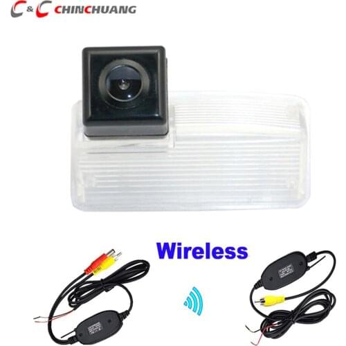 Wireless Car Backup Camera for Toyota Reiz Vios Avanza Corolla 9th E120 E130 Reverse Parking Rear View Waterproof Night Vision
