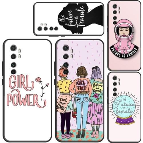 Future is Female Feminist Case For Xiaomi Mi 11 Lite Ultra 10T Pro A3 Mi Note 10 Lite Coque For POCO M3 Pro F2 F3 X3