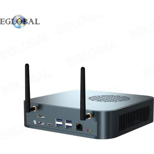 Eglobal Mini Pc AMD Ryzen™ 7 4800H 2.9GHz-4.2GHz 8MB AMD Radeon™ Graphics WIFI6 -802.11AX-BT-5.0 M.2 NVMe Gaming Computer PC
