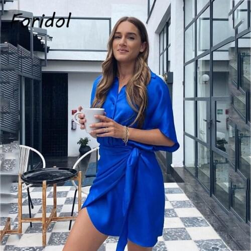 Foridol Short Summer Dresses