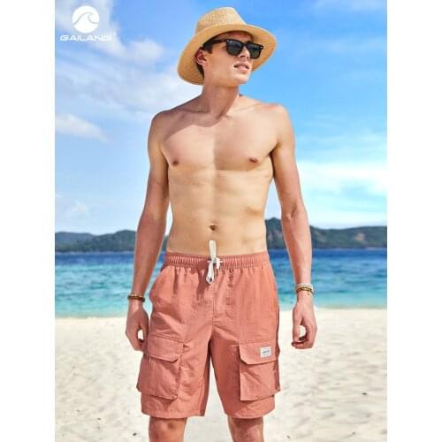 Gailang Brand Mens Swimming Boxer Trunks Borad Surfing Shorts Swimwear Man Quick Drying Boardshorts Plus Size Sexy Swimsuits