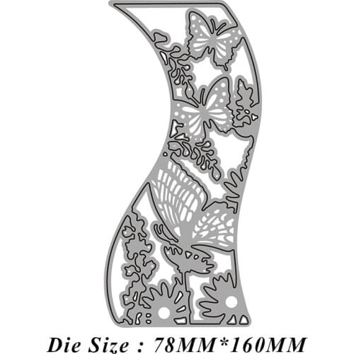 Butterfly Openwork Lace Metal Cutting Dies 2021 New Diy Molds Scrapbooking Paper Making Die Cuts Crafts