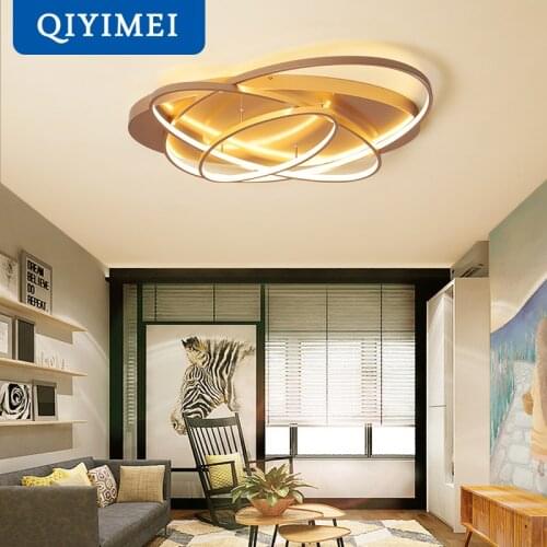 Oval Led Chandelier Lights Luminaire Plafonnier For Living Room Kitchen Bedroom Lamp Modern New Light Fixtures Lighting Dimmable