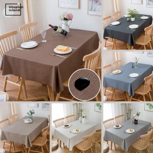 Rectangular Tablecloths PVC Tablecloth Table Nappe De Table Stain Tablecloth For Oilcloth For Table Kitchen