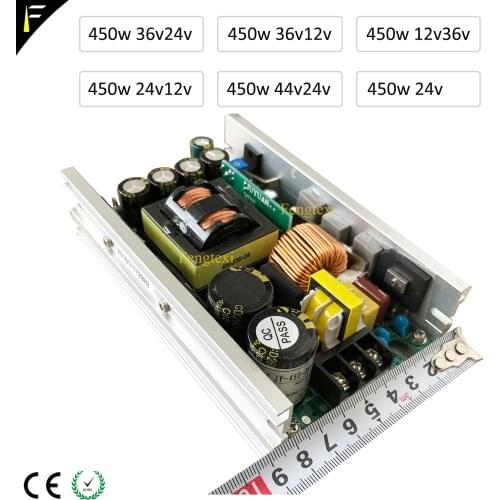 Stage Lights 450W Multi output Constant Volt Switching Power Board Supply 36*10w 36*12w 108*3w LED Zoom Moving Head Power Board