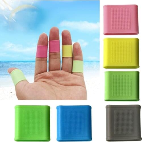 Finger Sleeves Silicone Finger Tubes for Preventing Bruised Protection Silicone